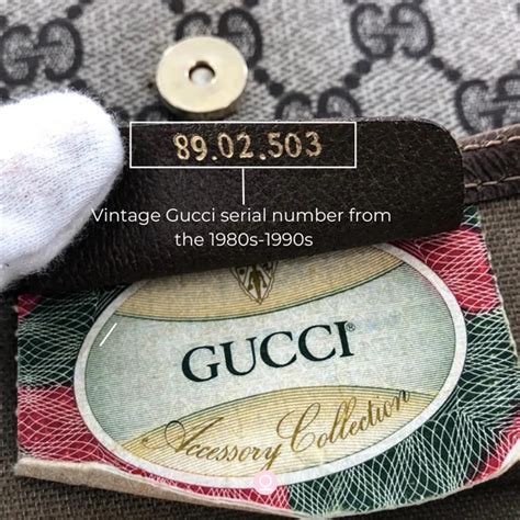 Gucci serial number history